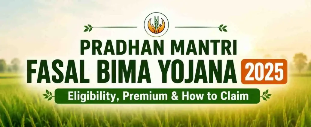 PradhanMantriFasalBimaYojana2025EligibilityPremiumHowtoClaim